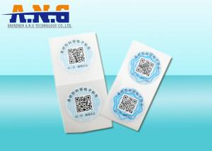 China Disposable Self Adhesive Rfid Tag Sticker/25mm High Frequency Rfid Tags ISO14443 factory