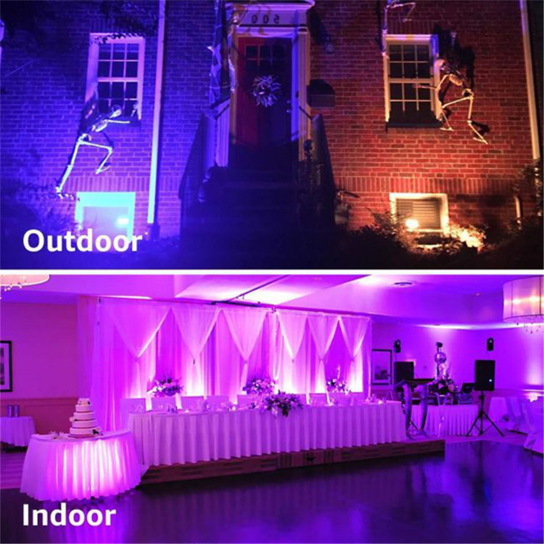 Smart LED Floodlight RGB+Dimmable