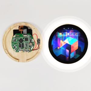 China 350 Nits 5 Inch Round LCD Display Android 1080x1080 1300:1 factory