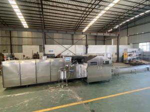 China Stain Steel 7kg/H Automatic Ice Cream Cone Machine Siemens Controller factory