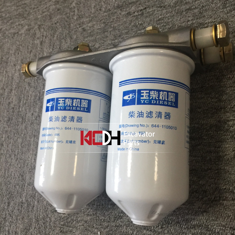 644-1105010 YUCHAI Diesel Filter Element Excavator Engine Parts