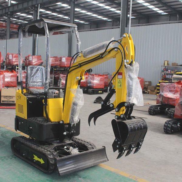Internal Combustion Drive Bucket Wheel Excavator 1.6 Ton Digger 2580mm Digging