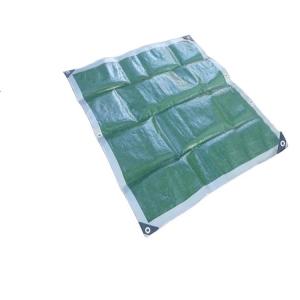 China Reinforced Edges HDPE Camping Ground Sheet For Army factory
