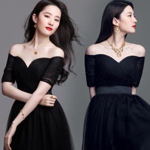 China Elegant Off The Shoulder Evening Dresses TSJY010 factory