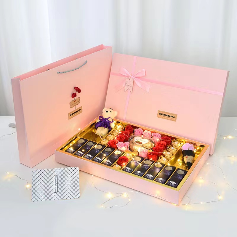 Rigid Cardboard Cosmetic Packaging Box with Magnetic Closure and Customized Design