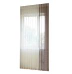 Elegant light filtering light blue Shangri la blinds vertical with Smart home