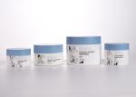 Luxury Refillable Cylinder Double Wall Plastic PP Cosmetic Jars,Skincare