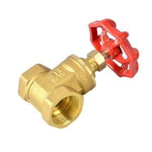 China ODM Supported Brass Stem Flanged 2&quot; Inch Brass Gate Valve with Complete Certification factory