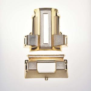 China Professional Casket Hardware Plastic Coffin Corner 7# With Metal Rod factory