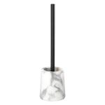 Nature Marble Bathroom Set Round Great Flower White With Black Part Marble Hand
