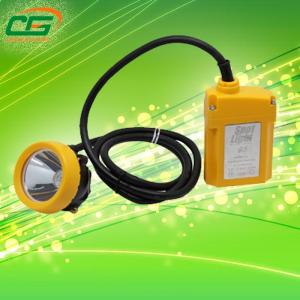 China Plastic Water Proof Led Miner Lamp Handheld Yellow High Brightness factory