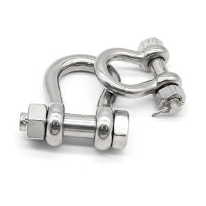 China Durable Insurance Release 316 Stainless Steel Shackles factory