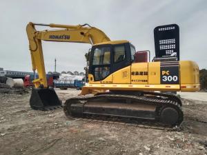 China PC300-7 Used 30 Ton Komatsu Excavator Fatigue Resistant Low noise For Mining factory