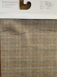 Heavy 870g Checked Wool Fabric Blend Plaid Tartan Yarn Dyed Wool Fabric for Coat