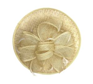 China Sinamay Feather Fascinator The Perfect Addition to Your Party Decoration factory