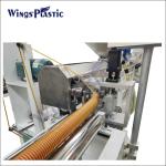 Vcuum Cleaner Winding Corrugated Pipe Extruder EVA LLDPE Plastic Tube Extruder