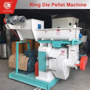 China 1-8 Tons/Hour Capacity High Quality Fertilizer Pellet Making Machine Ring Die Pelletizer factory