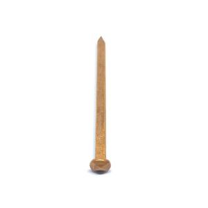 China 63MM X 3.26 Square Boat Nails , Copper Tacks Antique Rose Head Nails factory