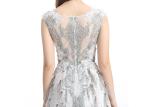 Unique Design Stunning Evening Dresses , Anti - Static V Neck Beaded Evening