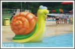 Water Snail Aqua Play, Spray Water Playground Equipment For 1- 2 Persons