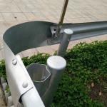 Stainless Steel Guardrail Buffer Terminal End for Traffic Road Barrier at