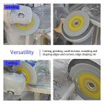 Electroplated Double-Sided Diamond Saw Blade Cutting Wheel Grinding Disc Glass