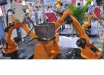 High-Strength Small Industrial Robot For Welding , 6.4” Color Led Display