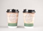 Take Out Package Insulating Drink Paper Cups for Coffee Double Wall Paper Cups