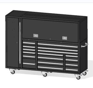 China Large Metal Tool Boxes and Storage Cabinets Metal Heavy Duty Tool Cabinet with Wheels factory