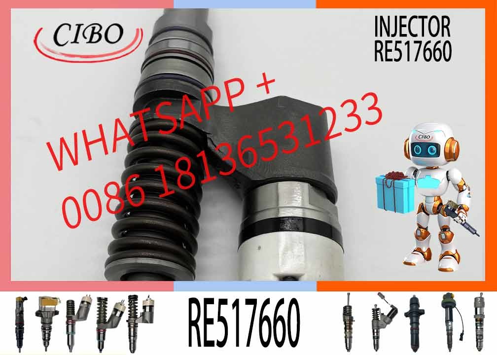 Excavator Injector RE517658 BEBE4B17103 RE517663 SE501958 EX631013 RG33968 for A0 A3 Diesel Engine Parts Nozzle Assembly