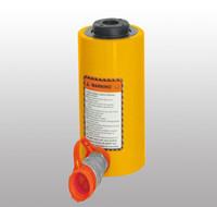 China Single Action Hydraulic Cylinder Jack , Steel Hollow Hydraulic Cylinder factory