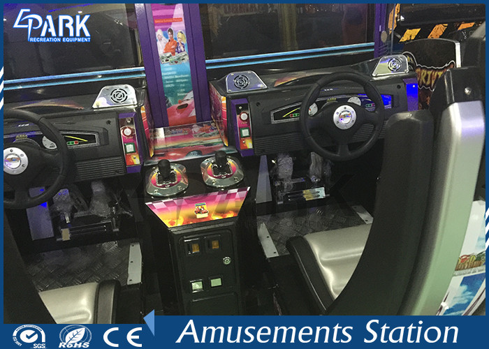 Indoor classic Car Racing Game Machine Coin Operated Outrun 32 Inch Screen For Children