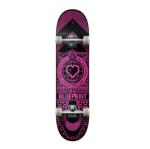 Blueprint Skateboards Home Heart Black / Pink Complete Skateboard - 7.75" x 31