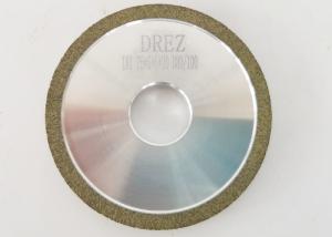 China 1A1 75mm*6mm*6mm*20mm D80/100 Resin Bond Gringing Wheel / Diamond Resin Bond Grinding Wheel factory