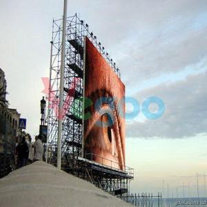 China sports stadiums P16 Outdoor Full color LED Display 7500cd/㎡ factory