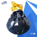 Yelllow Alloy Steel Digger Lotus Grabber For Excavator Komatsu Doosan Sany Xcmg