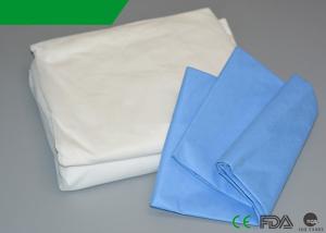 China Elastic Ends SMS Disposable Bed Sheets Protective 32 * 77 Inch For Emergency factory
