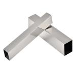 304 Square Steel Tubing , Seamless Stainless Steel Tubing Natural Silver Color