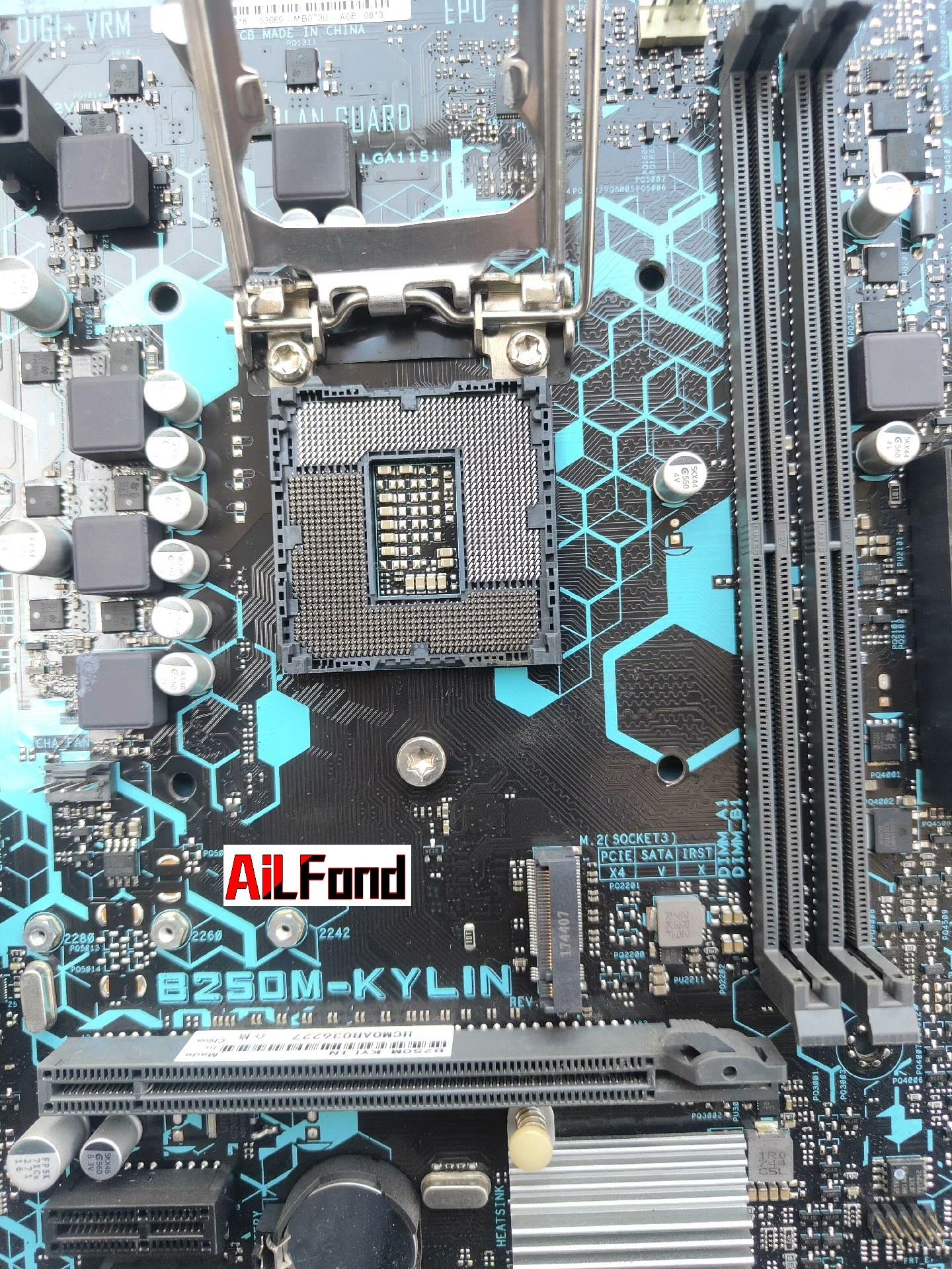 Customized B250M-KYLIN motherboard B250M motherboard for desktop gaming PC with M2 LGA-1151