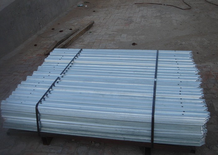 Professional Palisade Security Fence , Steel Palisade Fence Panels For Protection