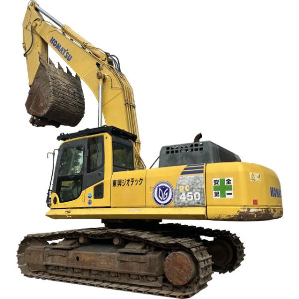 Reliable Komatsu PC450 Used Crawler Excavator Durable and High Performance Large Excavator
