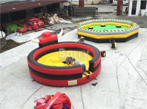 China Professional Inflatable Sports Games Rodeo Bull / Inflatable Bull Riding Ring factory