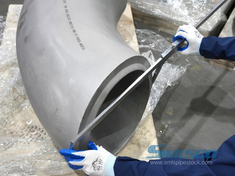 ASTM A403 WP317L Stainless Steel Butt Weld Fitting 90 Degree Elbow 12" 9mm