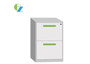 China Office Slim Metal Storage Cabinet , NON-KD Structure 2 Drawer Filing Cabinet on sale