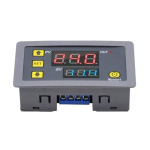 China AC110V - 220V LED Dual Display Delay Timer Relay Module 0 - 999 Hours factory