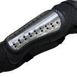 Customized Logo Steel and EVA Legs Protectors for Professional Motorcycle