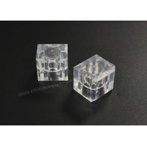 Square Transparent Perfume Bottle Caps Fragrance locking Loop