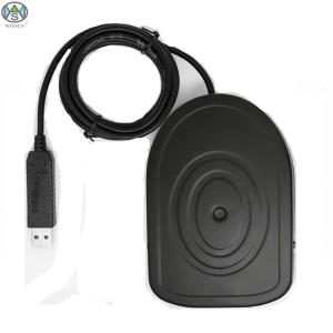 China Single Pedal Metal USB Foot Switch For Industrial Machinery Smart Control Factory Test 2m Wire factory