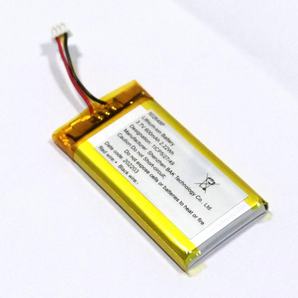 China Customized OEM 600mah 60025P600A 502648P Lithium Polymer Battery Pack Power Bank Li Ion Polymer factory