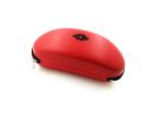 Big Size Red PU Glasses Holder Eva Hard Case For Sunglasses / Eyewear